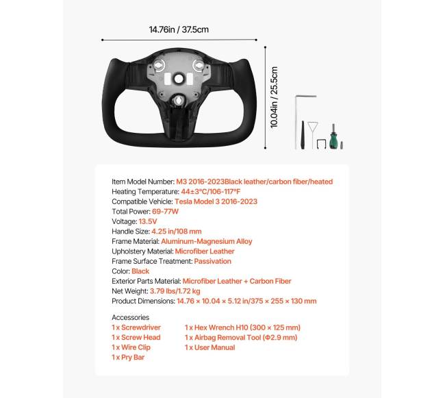 Tesla Model 3 vairas su šildymu6