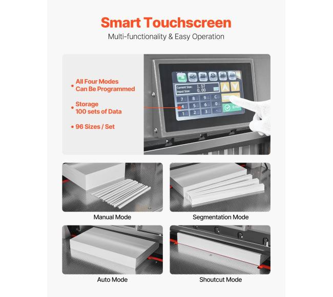 Elektrinė popieriaus pjaustyklė su infraraudonųjų spindulių funkcija2