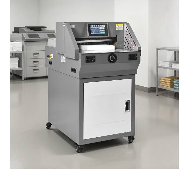 Elektrinė popieriaus pjaustyklė su infraraudonųjų spindulių funkcija7