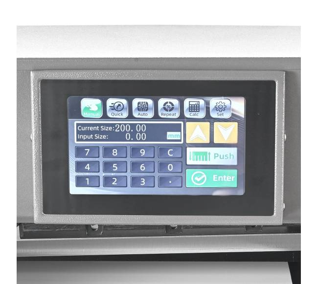 Elektrinė popieriaus pjaustyklė su infraraudonųjų spindulių funkcija10