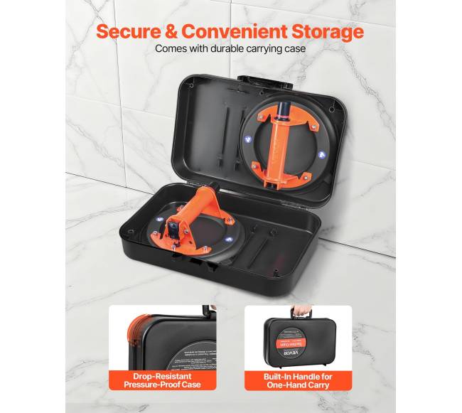 Vakuuminis siurblys stiklui, 203 mm, 195 kg5