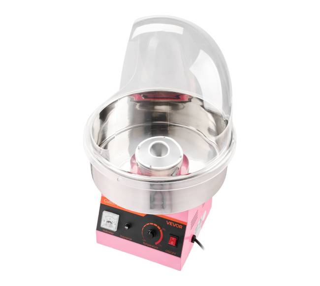 Elektrinė cukraus vatos mašina su dangčiu10