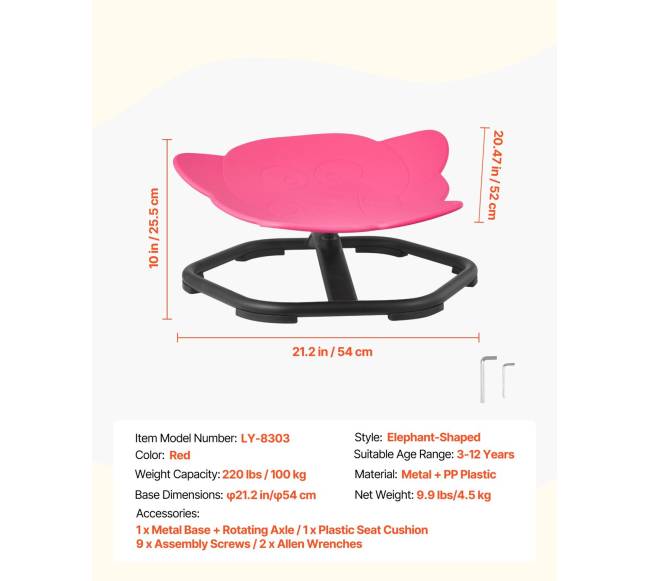 Vaikiška besisukanti kėdutė dramblys6