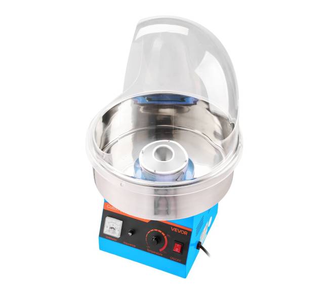 Elektrinė cukraus vatos mašina su dangčiu10