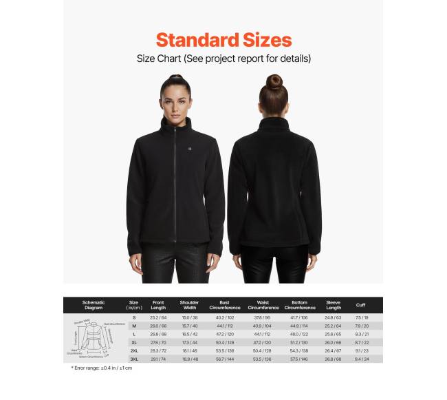 Šildoma moteriška striukė sukurta laukui6