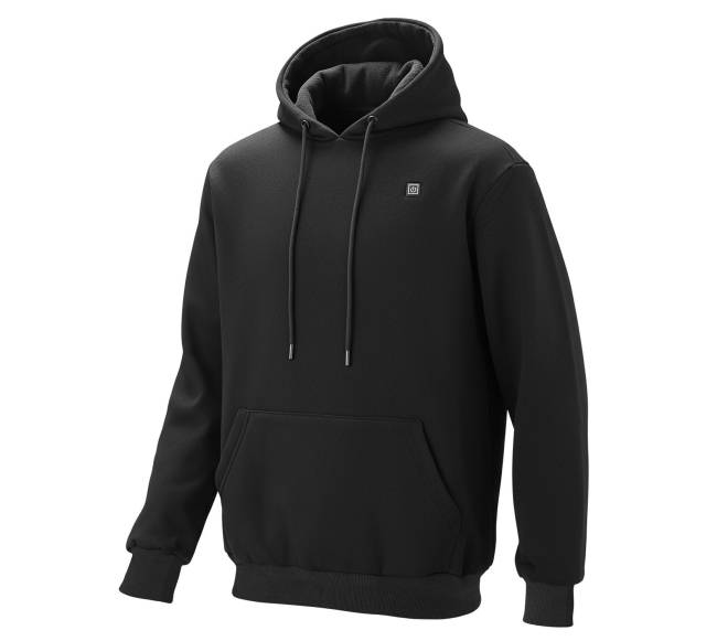 Šildoma unisex džemperinė striukė su gobtuvu10