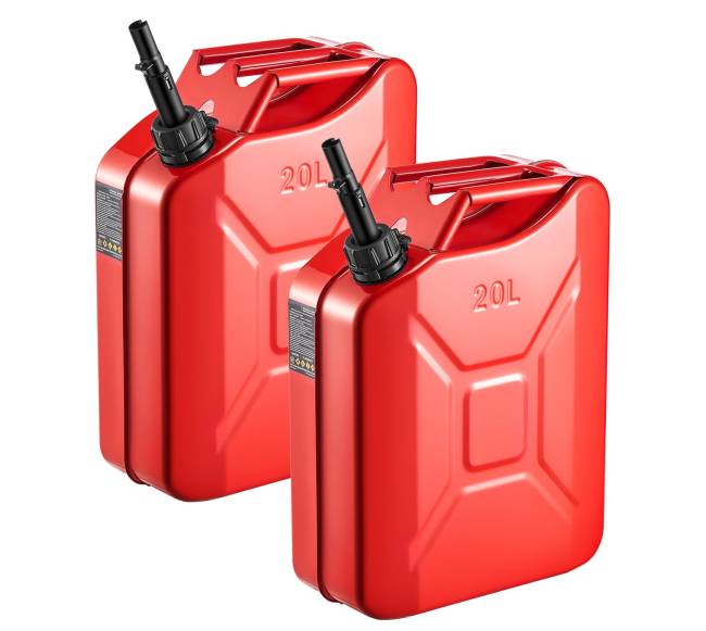 Metalinis degalų bakas, 20 l su snapu0