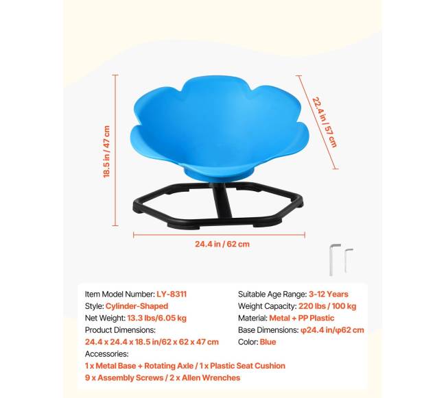 Vaikiška suktukas kėdė su sensorika6