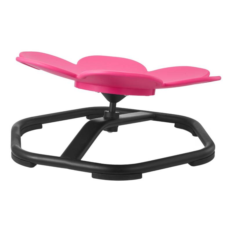 Vaikiška besisukanti kėdė gėlių formos0