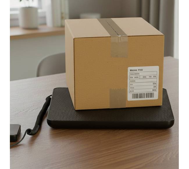 Skaitmeninės pašto svarstyklės su LCD ir „Tare“ funkcija7