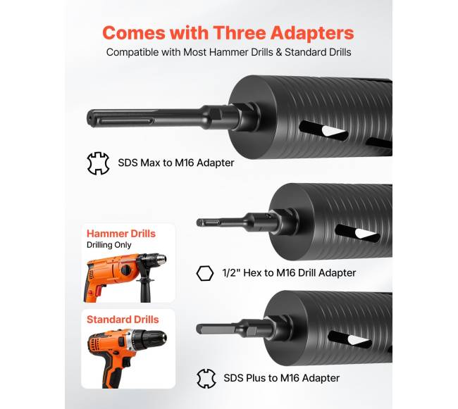 Deimantinis gręžimo antgalis 102 mm2