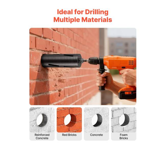 Deimantinis gręžimo antgalis 102 mm3