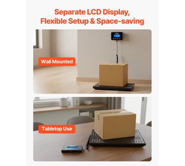 Skaitmeninės pašto svarstyklės su LCD ekranu4