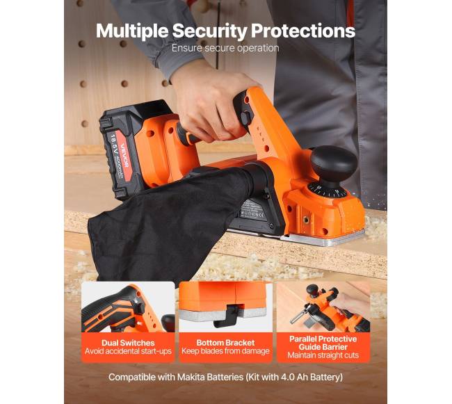 Belaidis rankinis obliavimo įrankis 82 mm4