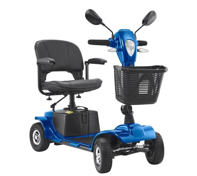 Sulankstomas keturių ratų elektrinis skuteris0