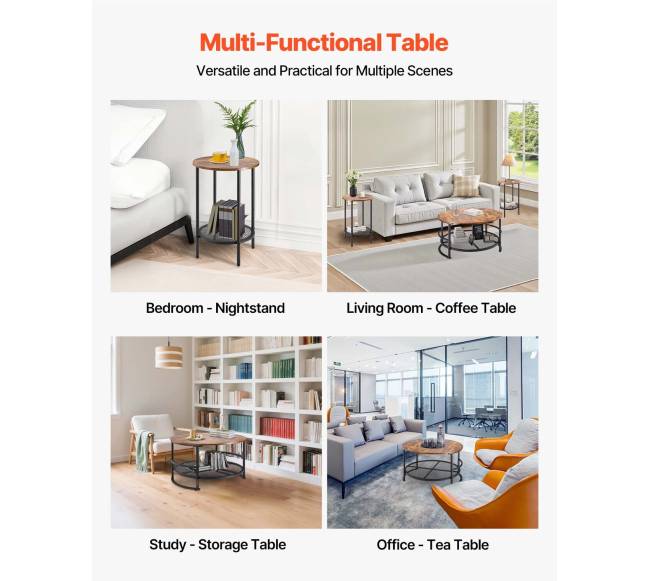 Apvalus kavos staliukų komplektas5