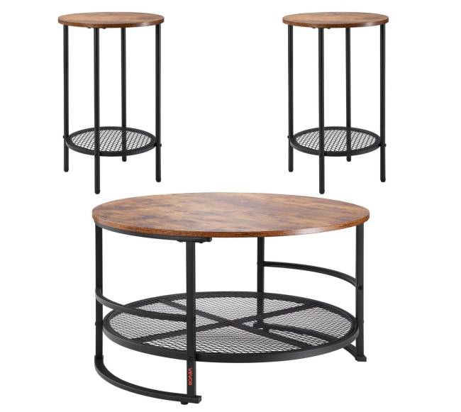 Apvalus kavos staliukų komplektas9