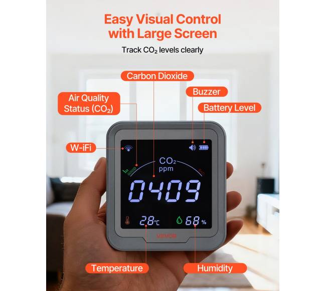 Anglies dioksido jutiklis su ekranu6