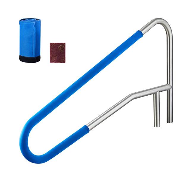 Nerūdijančio plieno laiptinės baseinui0