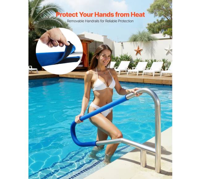 Nerūdijančio plieno laiptinės baseinui3