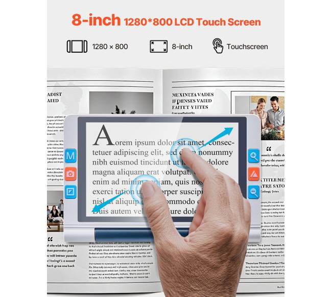 Nešiojamas elektroninis vaizdo didintuvas1