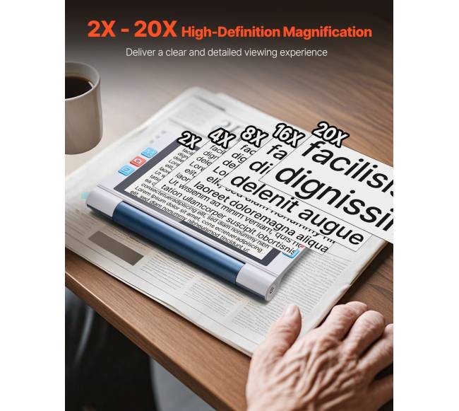 Nešiojamas elektroninis vaizdo didintuvas2