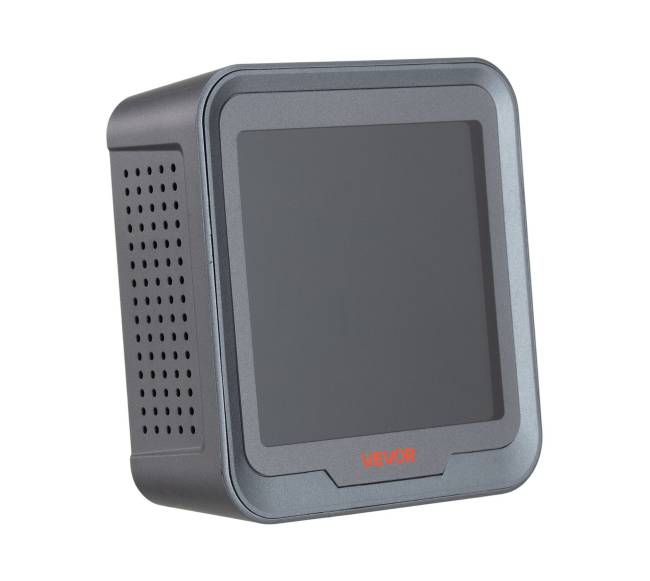 Anglies dioksido matuoklis su temperatūros rodymu10