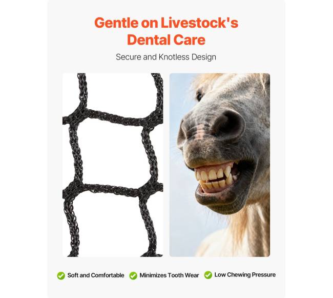 Apvali šieno tinklas arkliams 1,8 m4