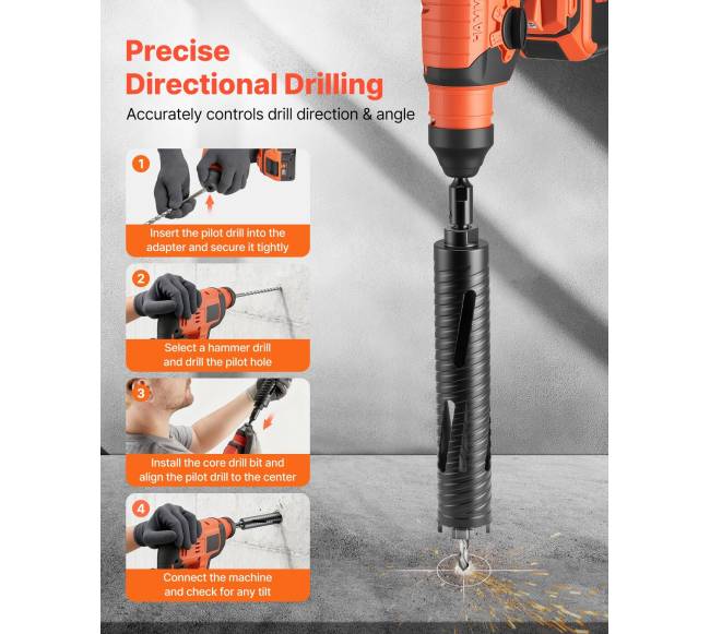 Gręžimo vainikėlis 51 mm, sausai4