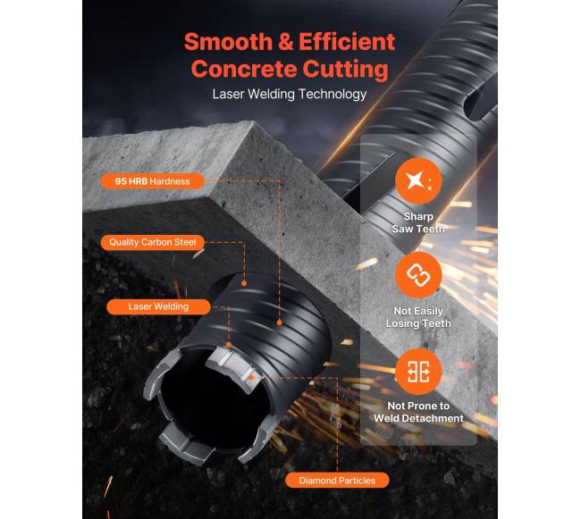 Gręžimo vainikėlis 51 mm, sausai5