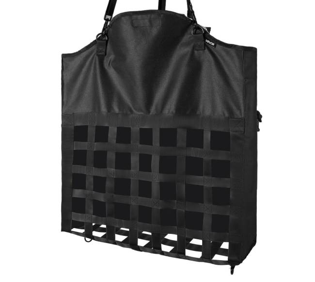 Žirgams skirtas šieno maišas su lėtu šėrimu9