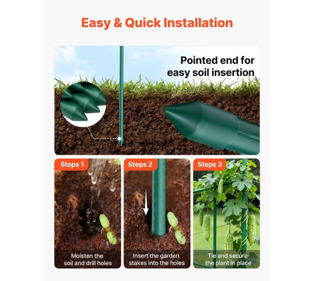 Sodo kuoleliai augalams remti, 15 vnt.3