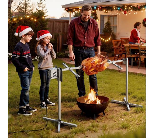 Elektrinis iešmų grilis su 60 kg apkrova7