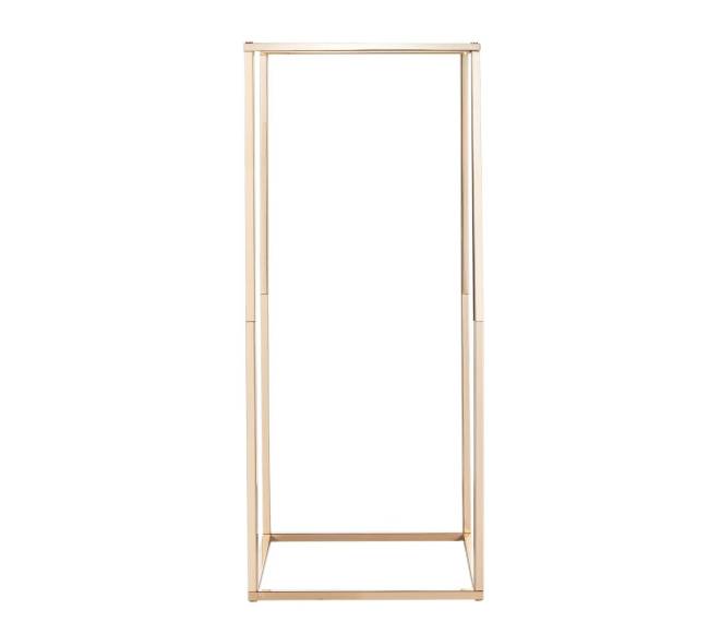 60 cm aukso gėlių stovas vestuvėms10