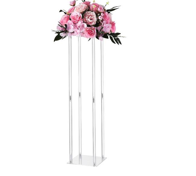 Vestuvių gėlių stovai, 10 vnt., 80 cm8