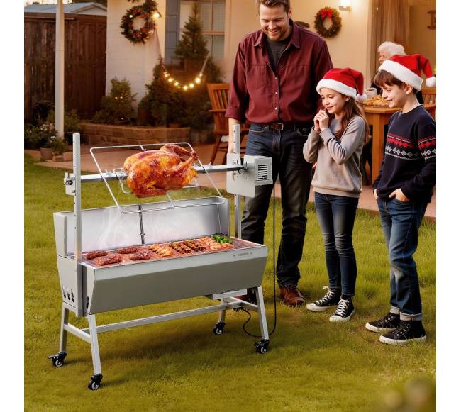 Elektrinis nerūdijančio plieno kepsninės rinkinys7