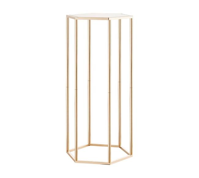 Gėlių stovas vestuvėms, 10 vnt, aukso0