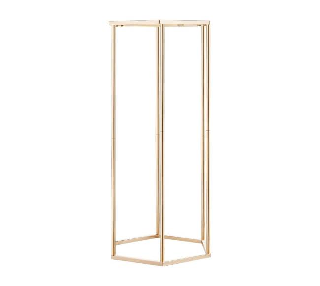 Gėlių stovas vestuvėms, 10 vnt, aukso10