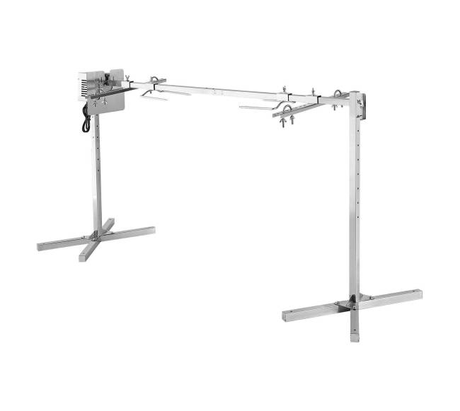 Elektrinė rotacinė grilis su reguliuojamu aukščiu9