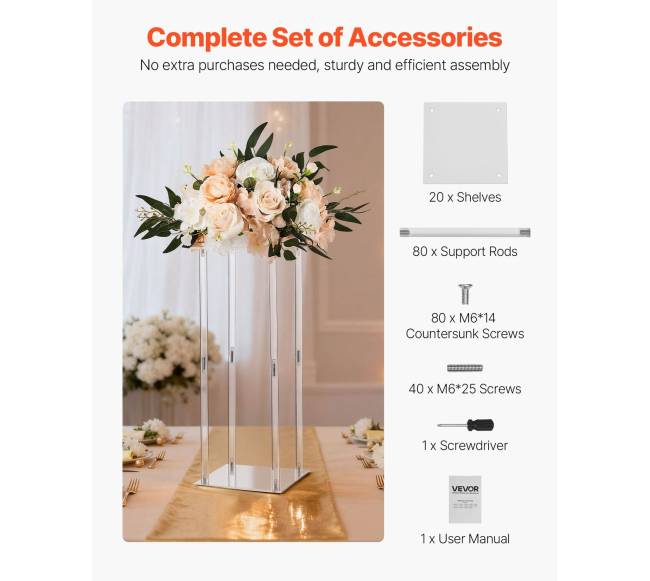 Vestuvių gėlių stovas 10 vnt4