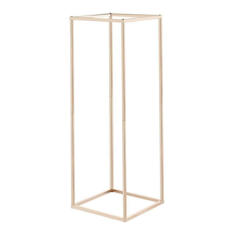 Gėlių stovas vestuvėms, 10 vnt., 80 cm, aukso0