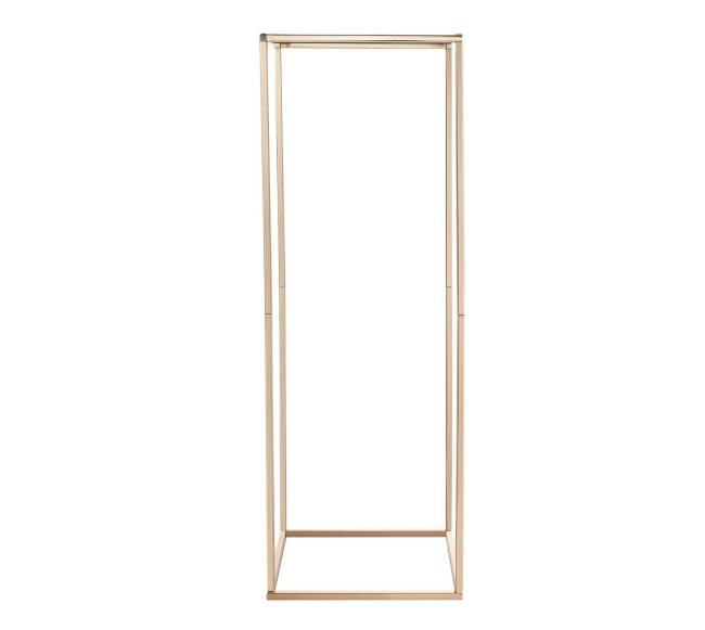 Gėlių stovas vestuvėms, 10 vnt., 80 cm, aukso10