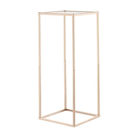 10 vnt 60 cm aukso gėlių stovai vestuvėms0