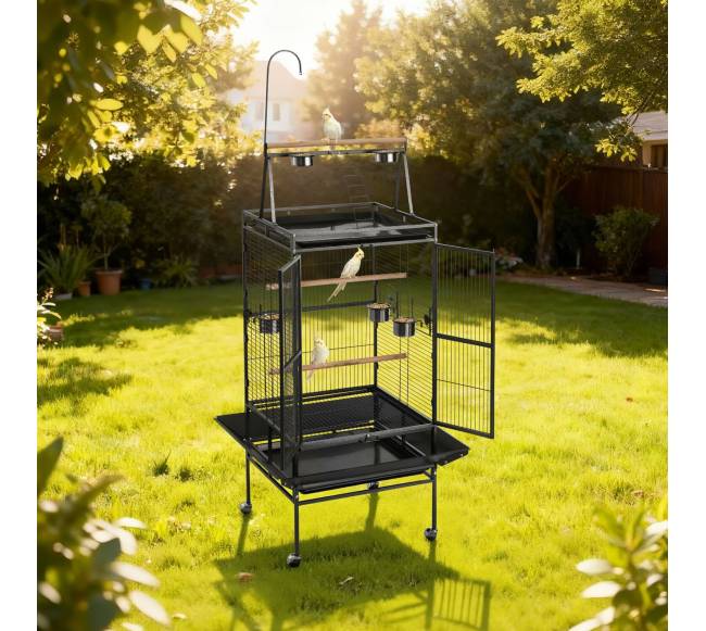 Paukščio narvas 830 x 790 x 2100 mm atviru viršumi7