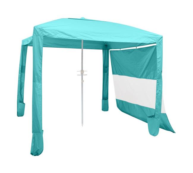 Paplūdimio tentas su sienele, UPF 50+ apsauga8