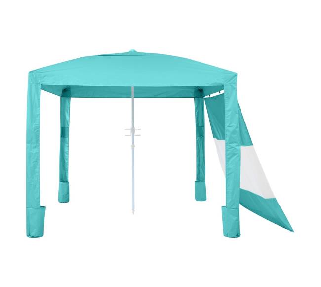 Paplūdimio tentas su sienele, UPF 50+ apsauga9