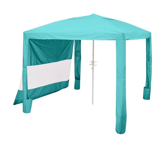 Paplūdimio tentas su sienele, UPF 50+ apsauga10