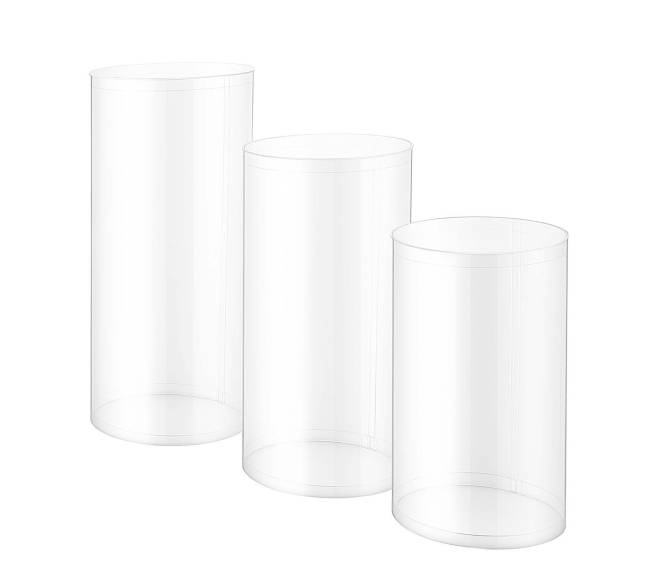 Gėlių stovas vestuvėms, 3 vnt., cilindrinis9