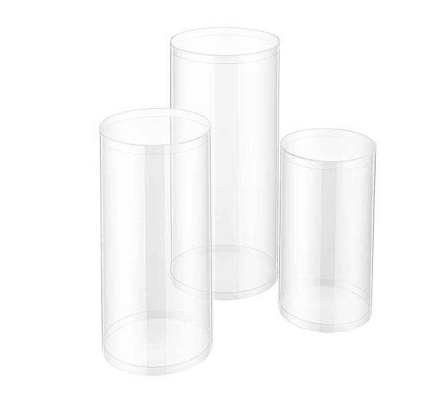 Gėlių stovas vestuvėms, 3 vnt., cilindrinis10