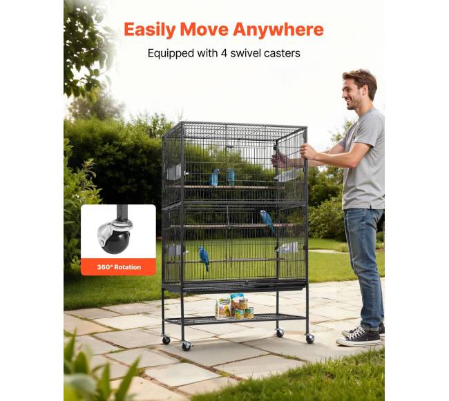 Paukščių narvas, 800 x 520 x 1320 mm4